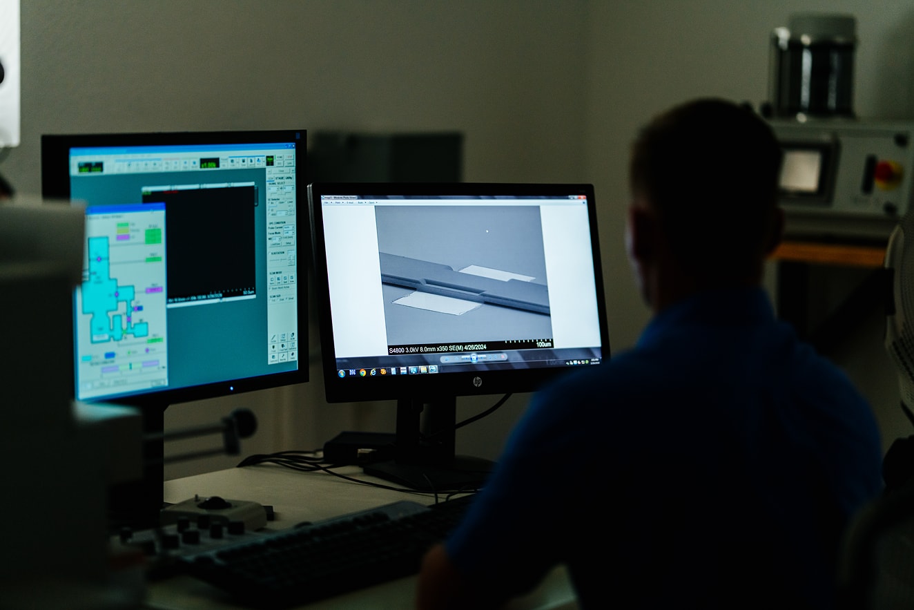 Inside the VastVision MEMS facility
