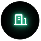 Facility icon representing inventory management by Vast Vision Technologies.
